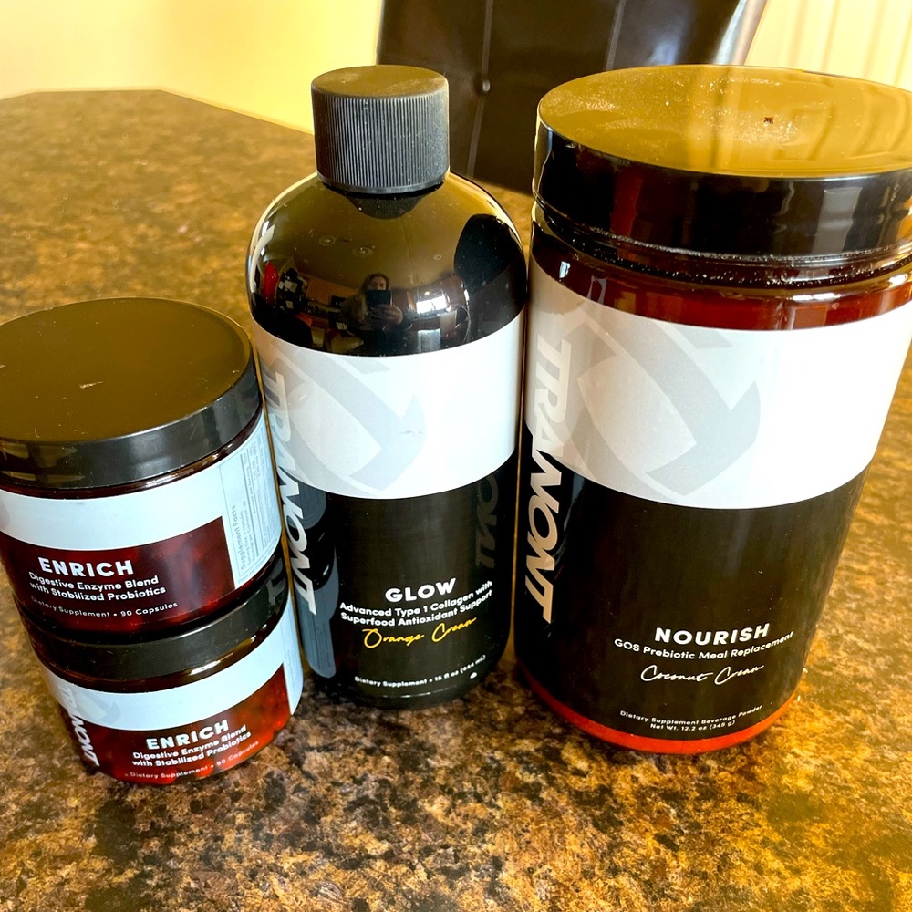 Tranont bundle. Glow, Nourish , Enrich